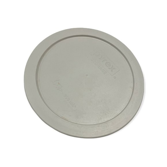 Pyrex 1915 White Polka Dot Clear Glass Bowl 1 Quart With Lid Anniversary Retro - Picture 2 of 5